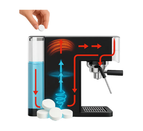 Coffytab Kahve Makinesi Temizleme Tableti (100 gr.)